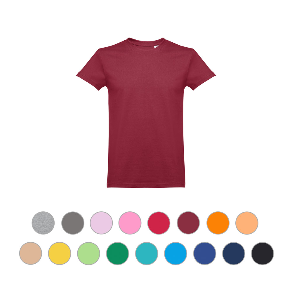 T-shirt di cotone a taglio regolare - 