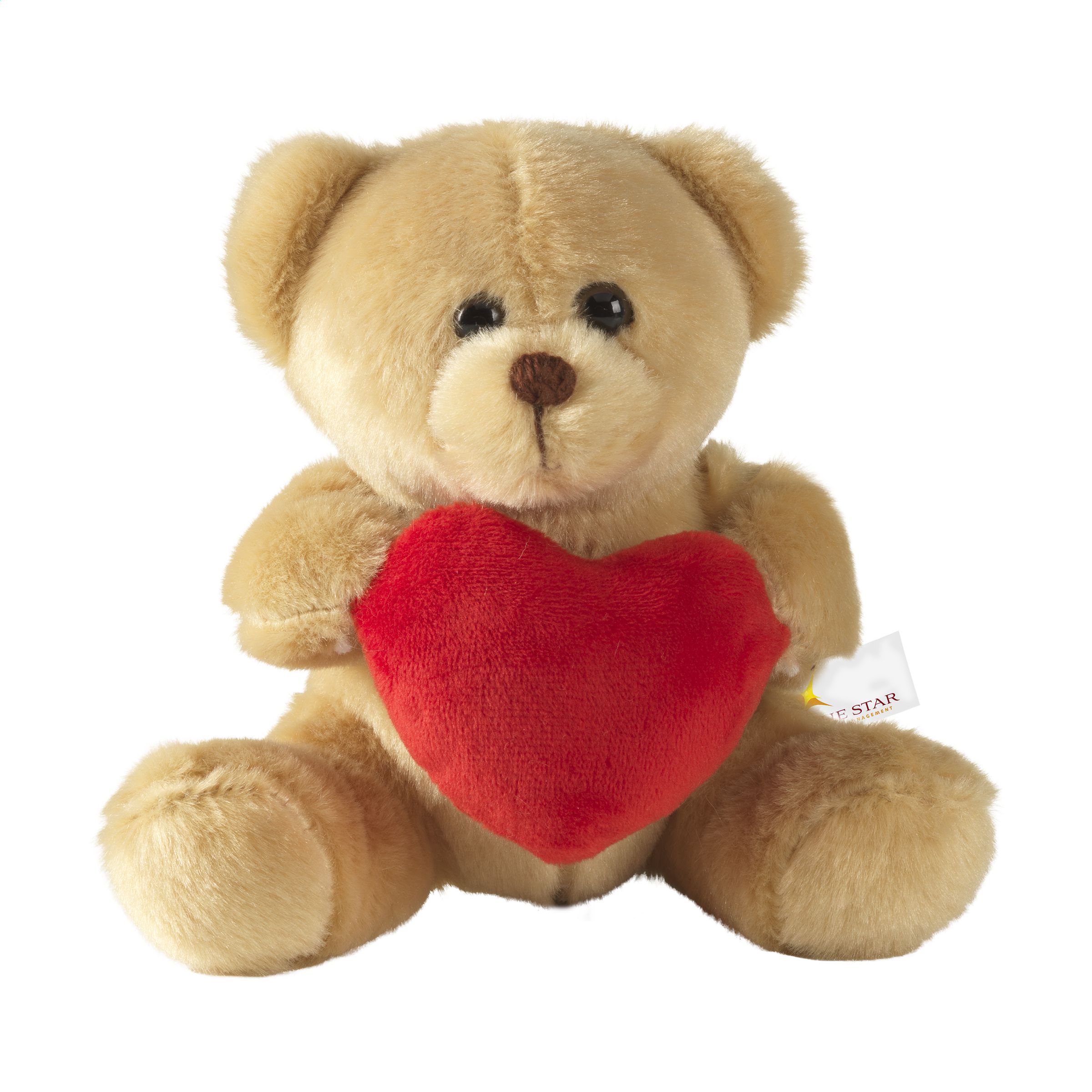 Orsacchiotto di peluche con cuore rosso - Nave