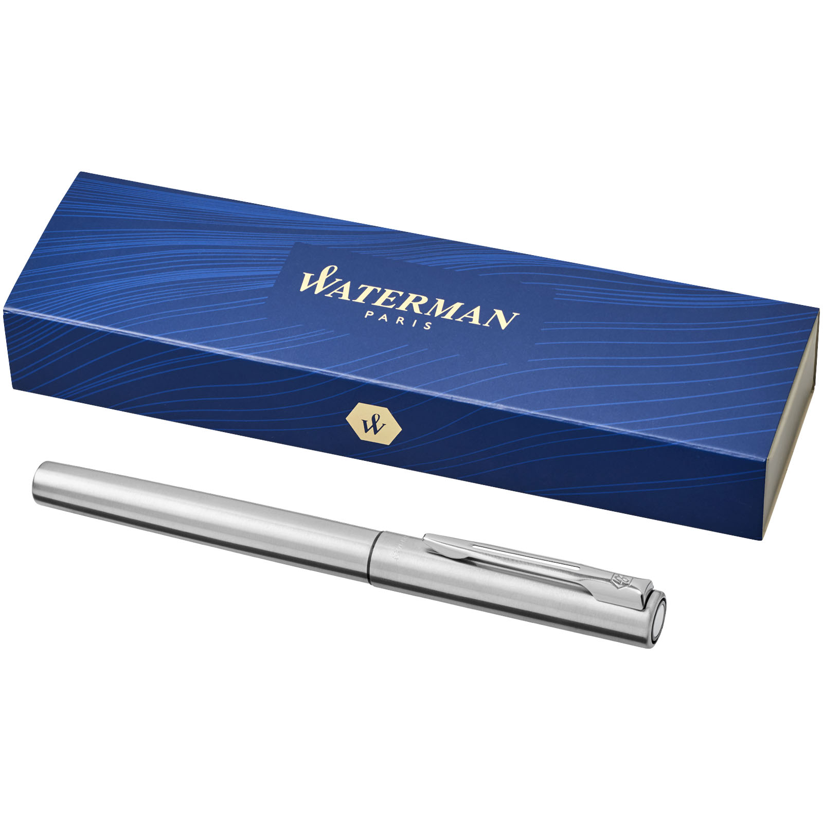 Stilografica Graduate (inchiostro blu) Waterman - Cromo