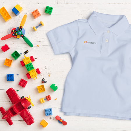 Polo personalizzata a maniche corte per bambini - | Zaprinta Italia Polo personalizzata a maniche corte per bambini - | Zaprinta Italia